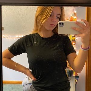 Black Nike workout top